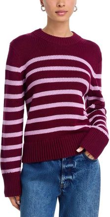 Rails Alise Sweater In Mulberry Stripe