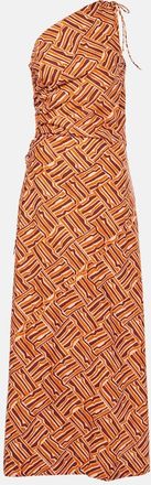 Faithfull The Brand Alskar striped cotton poplin maxi dress