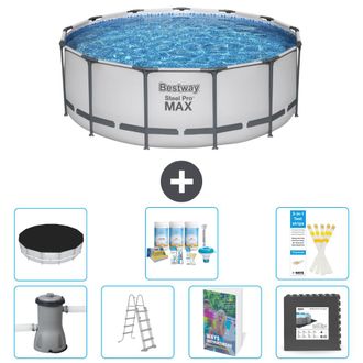 Bestway Piscina Bestway Steel Pro Max Redonda - 427x84 Cm - 8-piezas S581