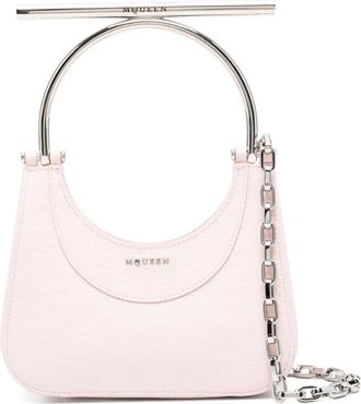 Alexander McQueen mini T-Bar tote bag - Pink