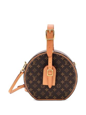 Louis Vuitton Petite Boite Chapeau Bag Monogram Canvas crossbody bag - Brown
