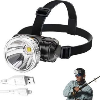 OEM Linterna Frontal Recargable Por Usb Para Camping - Modos Ajustables, Duradera, Equipo Para Exteriores, Mantenimiento Y Construcci&oacute;n