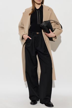 Max Mara Wool Coat Madame, Womens, Beige