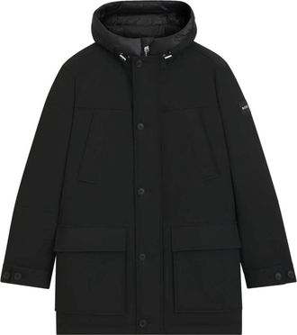 HUGO BOSS H-Detoni Down Jacket - Heren - Gewatteerde jassen - Zwart - 2XL - Jassen