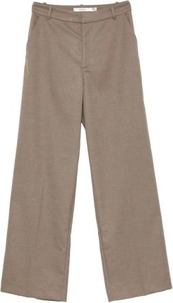 Gestuz Broeken, Dames, Grijs, 2Xs, Paula Wijde Broek