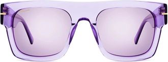 Polar Gold 165 Polarized 18 Womens Sunglasses Purple Size 53