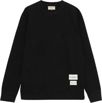 Roy Rogers Contract Number Crew Neck Sweatshirt - Heren - Sweatshirts - Zwart - M - Katoen - Hoodies & sweatvesten