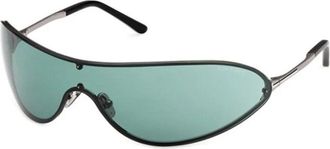 Tom Ford Accessoires, Dames, Groen, ONE Size, Brady-02 Zonnebril