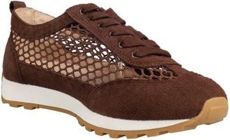 Pelle Moda Kimsy Lace-Up Sneaker in Espresso at Nordstrom, Size 6.5