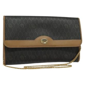 Dior Pre-owned Clutches, female, Black, Size: ONE SIZE Pre-owned Vintage Shoulder Bag