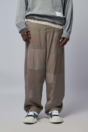 Miharayasuhiro Repaired Woven Slacks