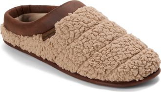 Dearfoams Mens Asher Marled Knit Clog