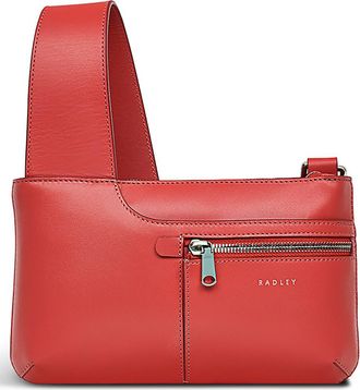 Radley London Pockets Icon Mini Zip Crossbody Bag in Lava at Nordstrom Rack