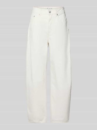 Tommy Hilfiger Relaxed Fit Jeans aus reiner Baumwolle in Ecru, Größe 26/32