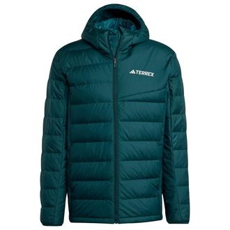 ADIDAS TERREX Terrex Multi Light Down Climawarm Hooded Daunenjacke f&uuml;r Herren | blau