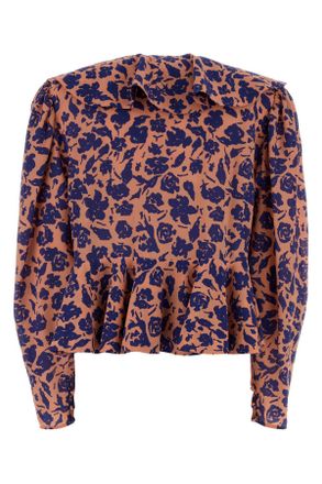 Chlo&eacute; Pinkblue1 Exterior: Silk Maglie Sweater
