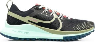 Nike React Pegasus Trail 4 low-top sneakers - women - Fabric/Fabric/Rubber - 8.5 - Black