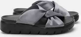 Alegria Womens Rylie Sandal In Grey