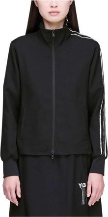 adidas Sport Uniform Raw Cut 3-Stripes Track Top - Dames - Trainingsjackets - Zwart - S - Polyester - Fitness