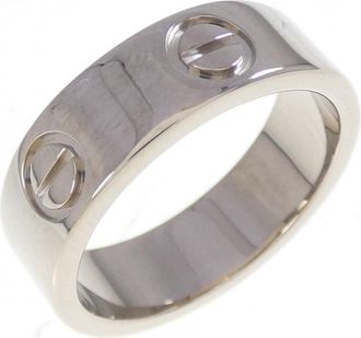 Cartier Love White Gold (18K) Band Ring (Pre-Owned)