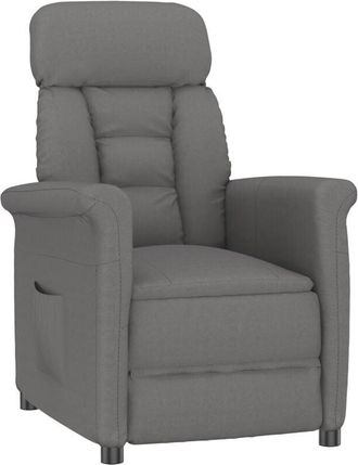 vidaXL Vidaxl - Recliner Chair Dark Grey Dark grey 70.5 x 96.5 x 95 cm Fabric