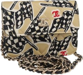 Chanel Pre-owned Cross Body Bags, female, Multicolor, Size: ONE SIZE Pre-owned Cross Body Bag