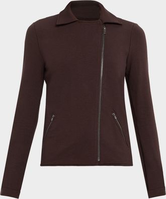 Majestic Filatures French Terry Moto Jacket