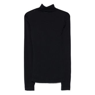 Barena Navy Ottavia Gebreide Kleding - Dames - Coltruien - Blauw - M - Truien & Vesten