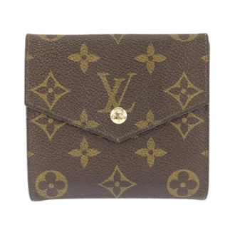 Louis Vuitton Pre-owned Wallets, female, Brown, Size: ONE SIZE Pre-owned Monogram Short Wallet