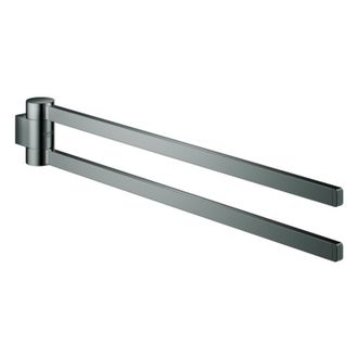 GROHE Toallero Selection 41063 2 Brazos Giratorio Hard Graphite, 41063a00