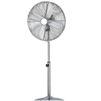 Trade Shop Trade Shop - Ventilatore A Piantana 3 Pale In Alluminio Diametro 40 Cm 3 Velocita Base Tonda