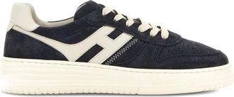 Hogan Blauwe Sneakers met Rubberen Zool - Heren - Sneakers - Blauw - 41 EU - Schoenen