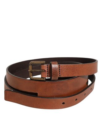 Dolce & Gabbana Leren Gespriemel Belt
