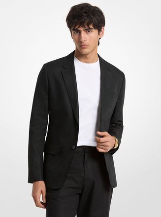 Michael Kors Linen And Cotton Blazer