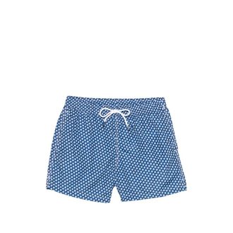 Fedeli Beachwear, male, Blue, Size: 2XL Madeira Swim Trunks