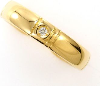 C&A Yellow Gold Yellow Gold (18K) Band Ring (Pre-Owned)
