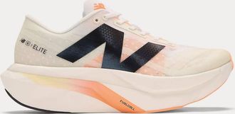 New Balance Womens Fuelcell Supercomp Elite V4 Shoes In White Angora