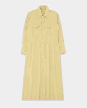 Fortela Arley Cotton Shirt Dress in Cream at Nordstrom, Size 44 Eu