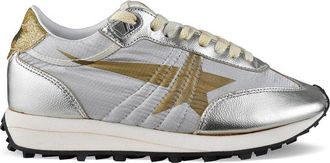 Golden Goose Sneakers Marathon lopen Zilver