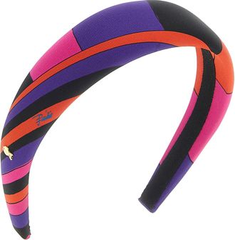 Emilio Pucci Iride Headband - Purple