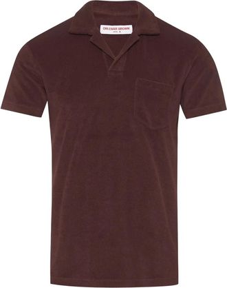 Orlebar Brown Hombre, Camisetas, Rojo, Talla: XL
