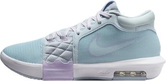 Nike Nike Lebron Witness VIII, Mens Basketball Shoes, 0, Glacier Blue/Light Armory Blue/Lilac Bloom/White, 11 UK