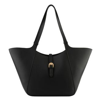 Pourchet Tassen, Dames, Zwart, ONE Size, Leer, LEnvol&eacute;e Cabas