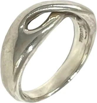 Tiffany & Co. Silver Silver 925 Band Ring (Pre-Owned)