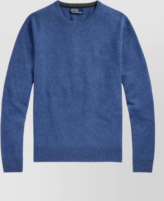Ralph Lauren ribbed wool crew neck sweater