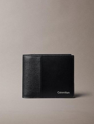 Calvin Klein Leather RFID Slimfold Wallet