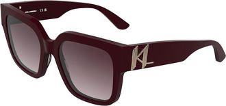 Karl Lagerfeld KL6243S 601 Womens Sunglasses Burgundy Size 54