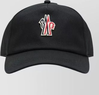Moncler logo baseball hat curved brim style