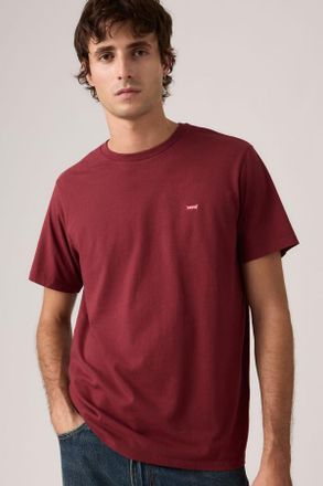 Levi's Camiseta Classic Housemark - Hombre - S - Rojo / Oxblood Red
