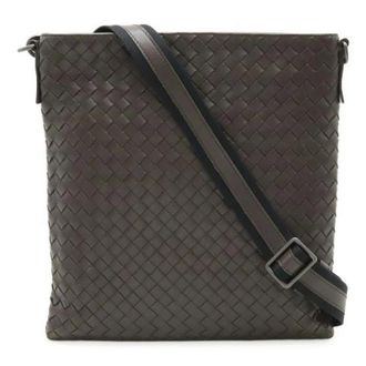 Bottega Veneta Pre-owned Cross Body Bags, female, Brown, Size: ONE SIZE Pre-owned Leather Shoulder Bag